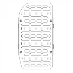 Mały panel MOLLE na drzwi Bison Gear Ineos Grenadier